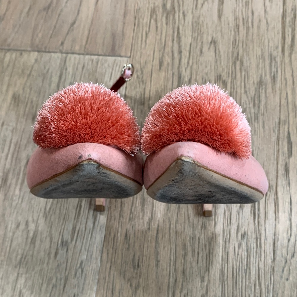 Kate Spade Amour Pom Pumps Dancer Pink Size 6.5 - Picture 10 of 10